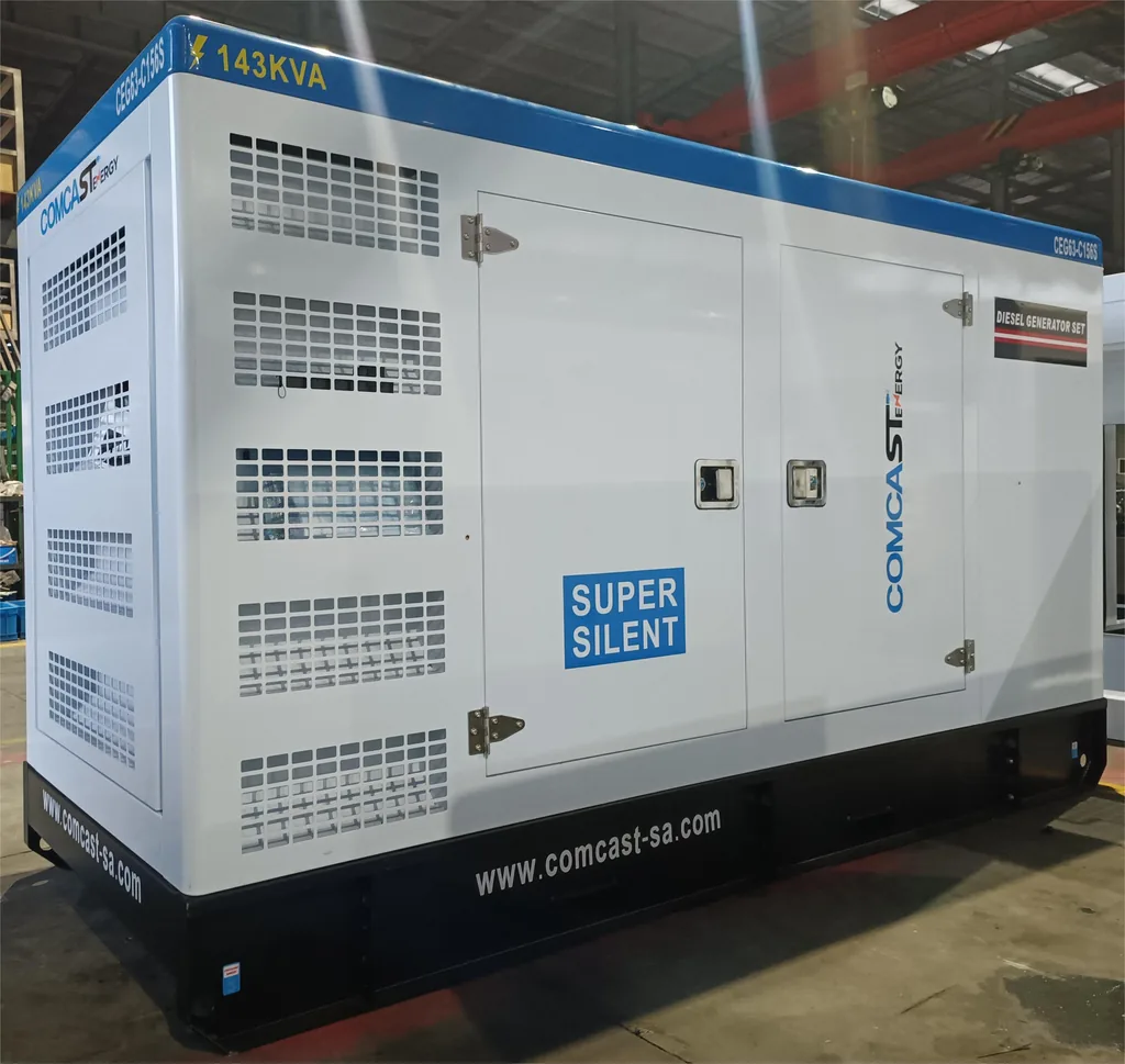 Planta 125 kW, vista 3/4