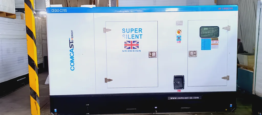 Planta 175 kW Super Silent, lado de control