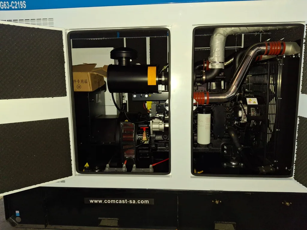 Planta 175 kW con puertas abiertas