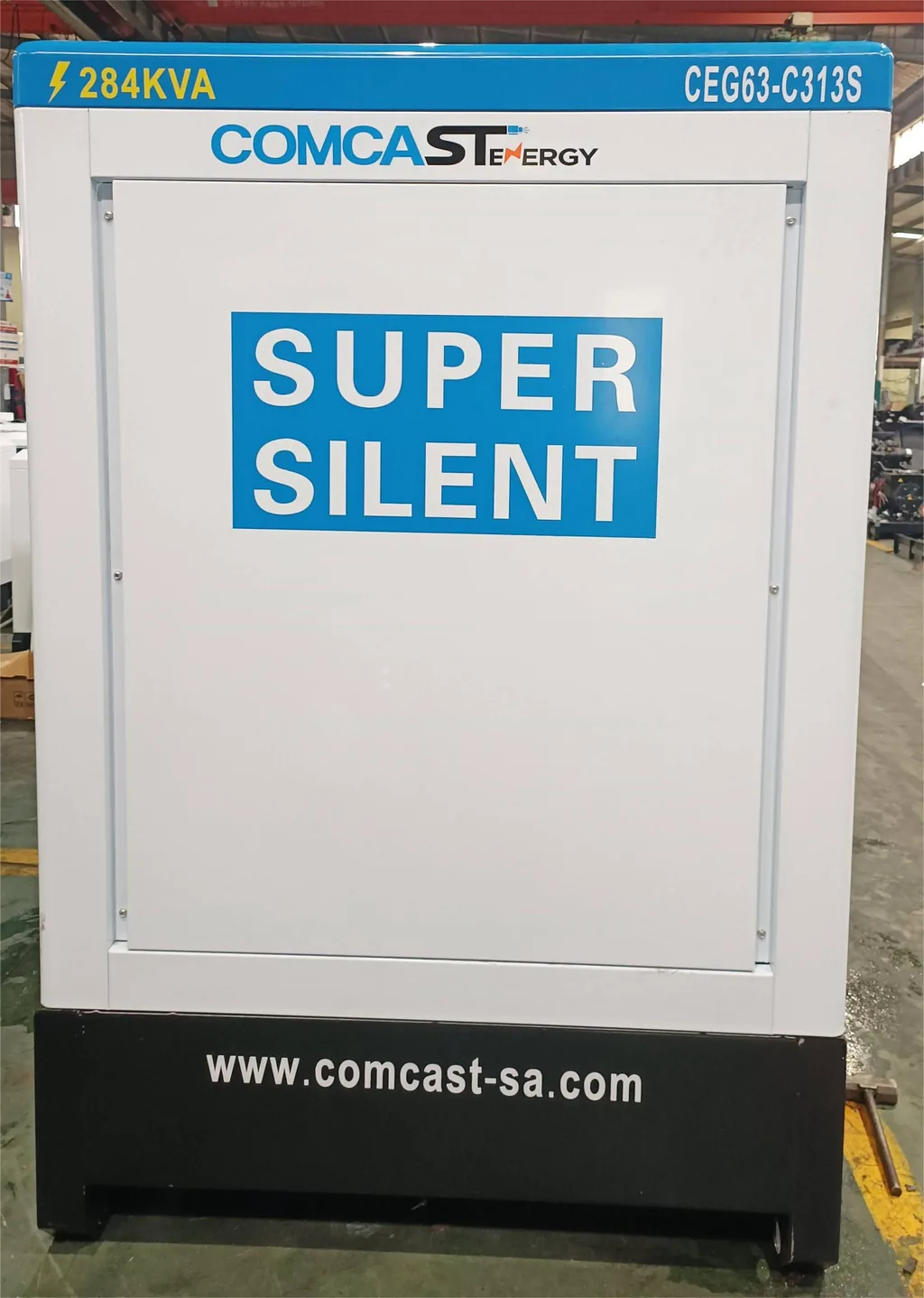 Planta Comcast, vista lateral
